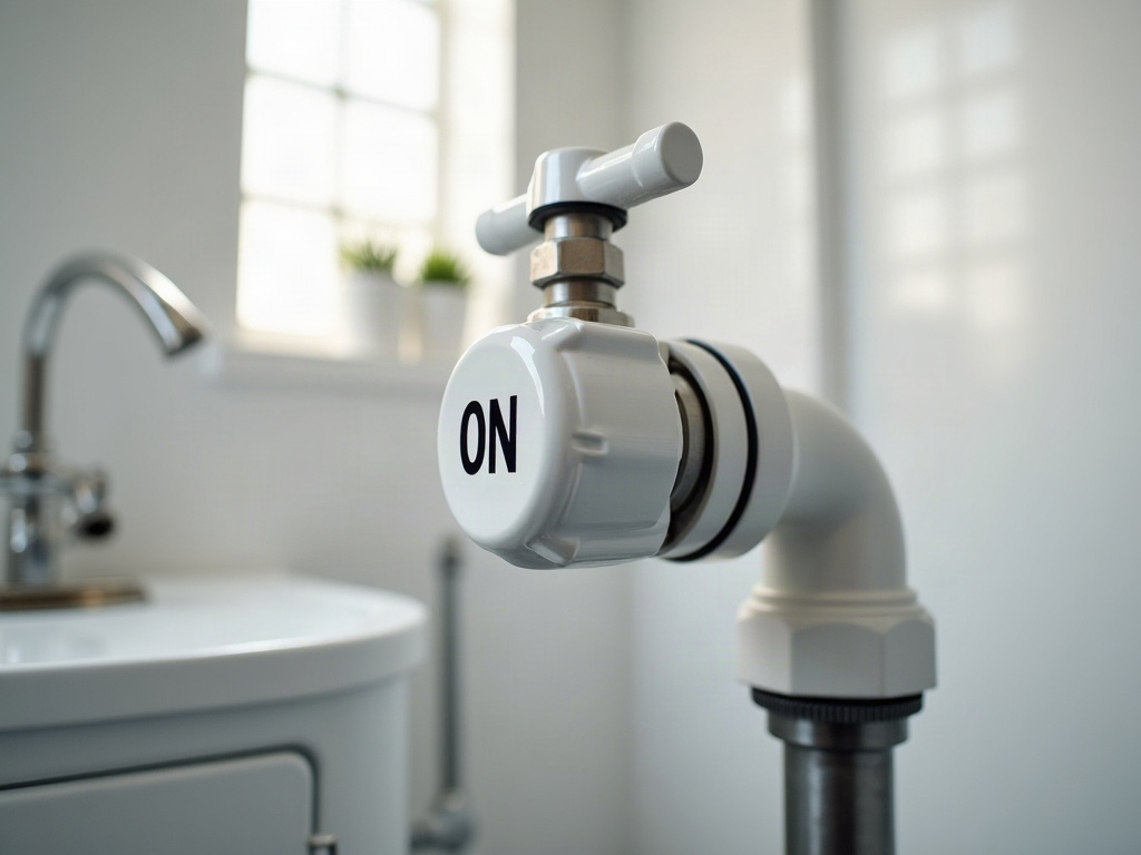 Water softener bypass valve in a Meridian Idaho home utility room